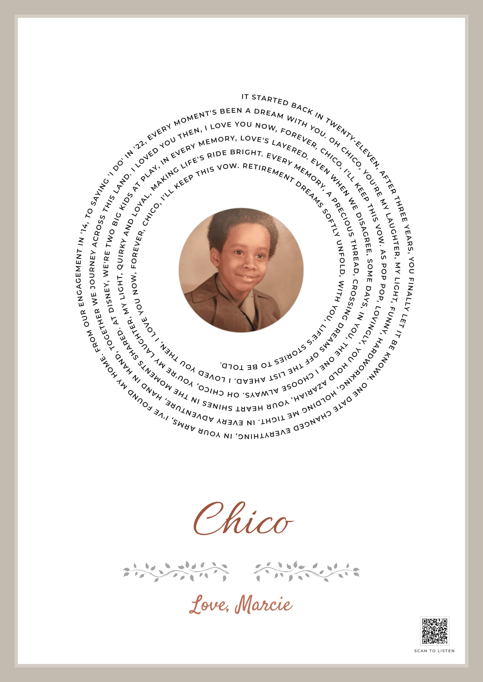 Chapters of Love with Chico